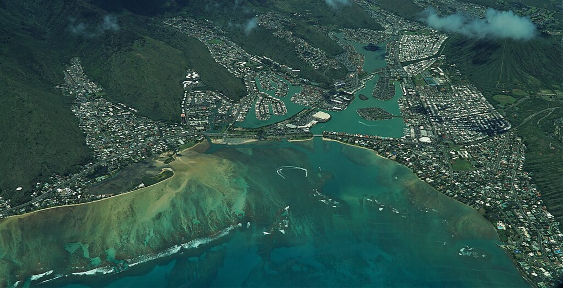 Honolulu Tandem Jet Ski Adventure on Maunalua Bay